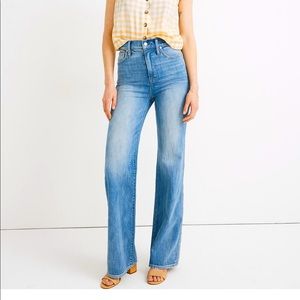 Madewell 11” High Rise Flare Jeans